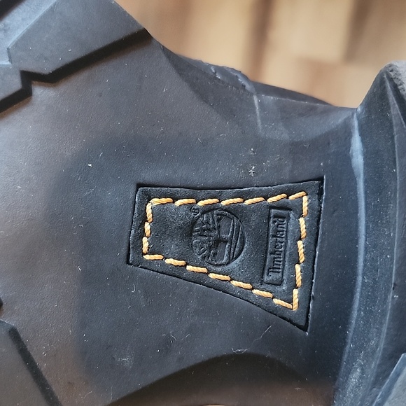 Genuine Timberland Lexxis Tall Black Leather Riding Boot - Picture 6 of 7